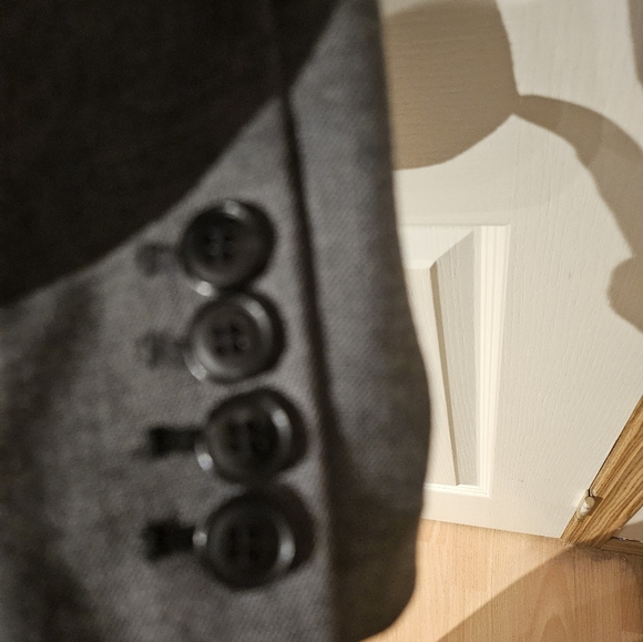 Women's Grey Blazer Size 2 - Picture 4 of 5